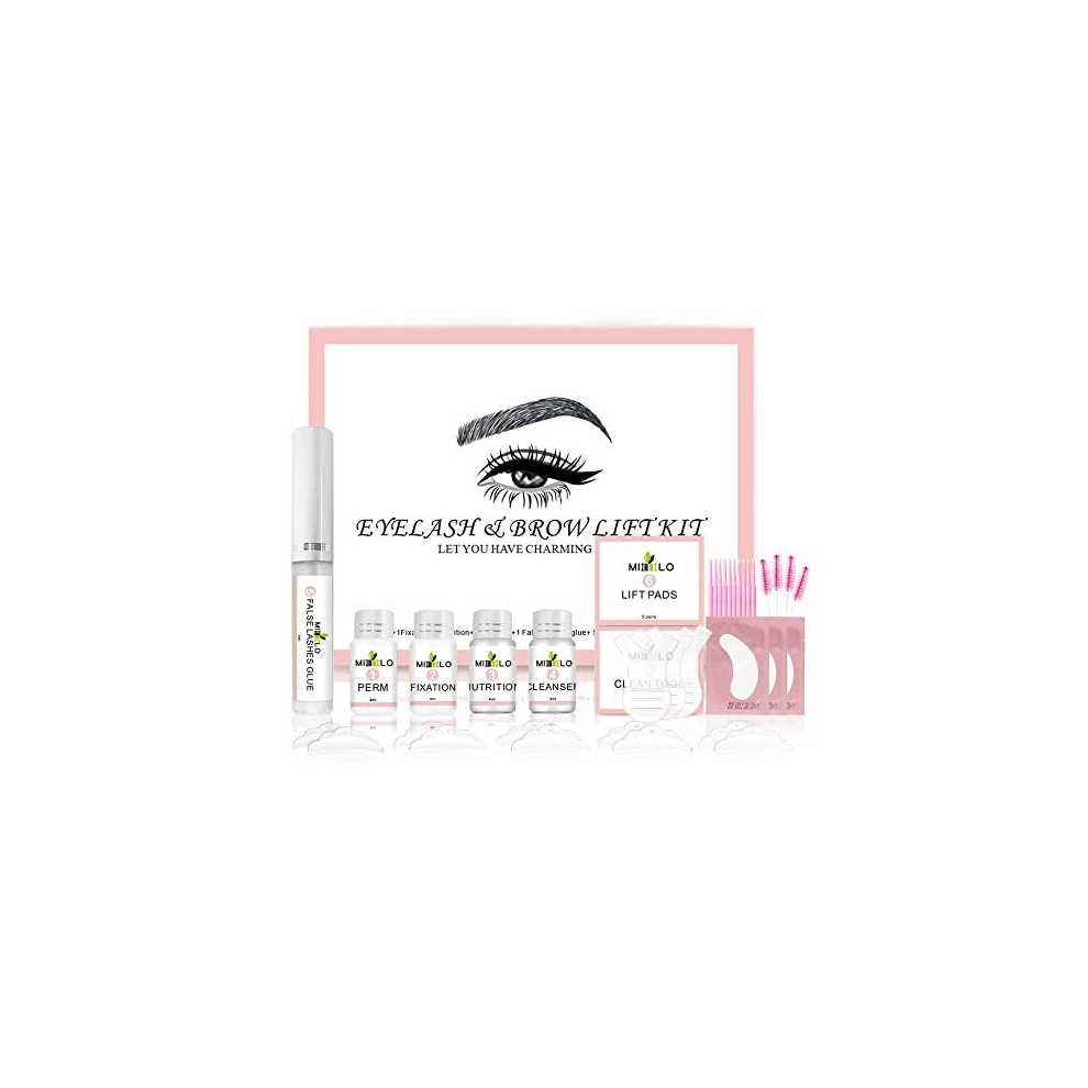 Ofanyia Eyelash Brow Lift Kit Birthday Gifts For Her Lash Brow Perm Kit Professional Eyelash Extensions Set Lash Curling Brow Perming Eyelash Brow Lamination