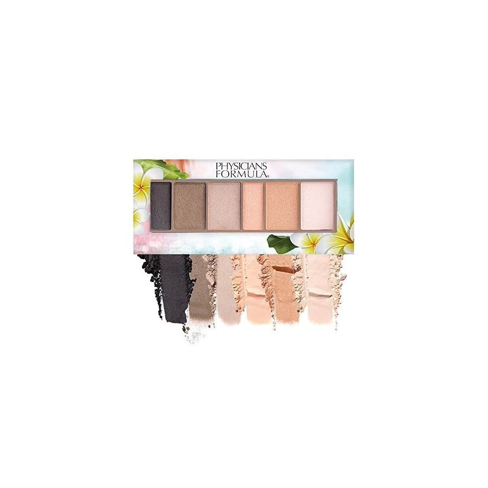 Physician's Formula, Inc., Matte Monoi Butter Eyeshadow, Nude Eyeshadow Palette with Matte Finish, with Monoi Butter, Murumuru Butter, Cupuaçu Butter