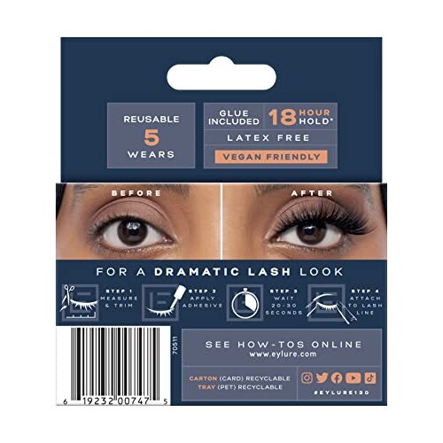 Eylure Dramatic No. 130 False Lashes 1