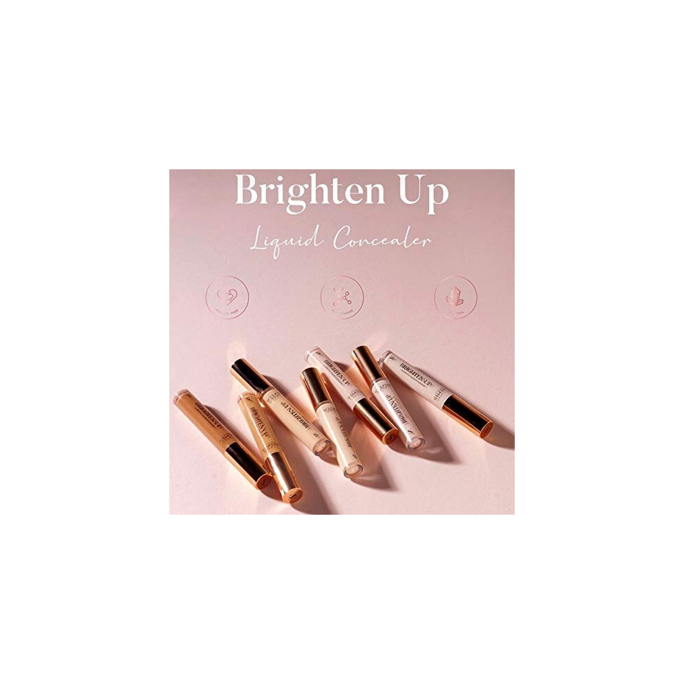 Sculpted By Aimee Connolly Brighten Up Under Eye Concealer From Sculpted By Aimee - Cruelty-Free Mineral 7Ml Liquid Concealer For Delicate Skin With Niacinamide And Hyaluronic
