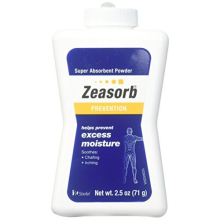 Pack spécial de 6 Poudres Super Absorbantes Zeasorb 2,5 oz (70,9 g)