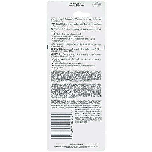 L’Oréal Paris Telescopic Mascara, Black Brown 915 2