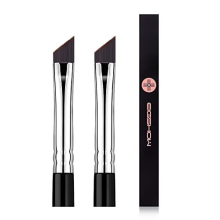 Eyeliner Makeup Brush 2Pcs Makeup Angle Eyebrow Kabuki Brush Eigshow Portable Eye Powder Foundation Brush, Beauty Cosmetic Tool