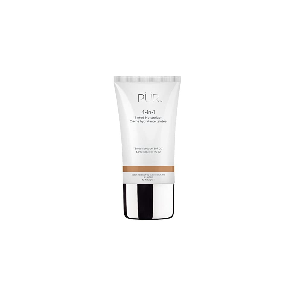 PÃR 4-in-1 Mineral Tinted Moisturiser, Broad Spectrum SPF 20, Moisturiser, Primer, Foundation & Sun Protection All In One, Infused with Powerful