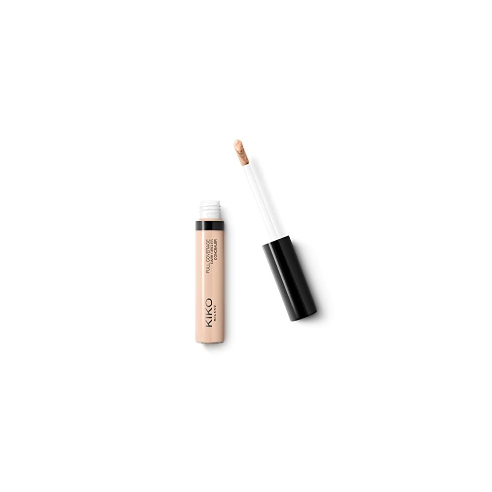 Kiko Milano Dark Full Coverage Circles Concealer 04 | High-Coverage Liquid Concealer For The Face And Eye Area