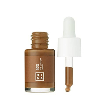 3ina MAKEUP - Vegan - Gocce Personalizzabili 523 - Marrone - Gocce Fondotinta - Formula Duratura - Effetto Matte - Senza Olio