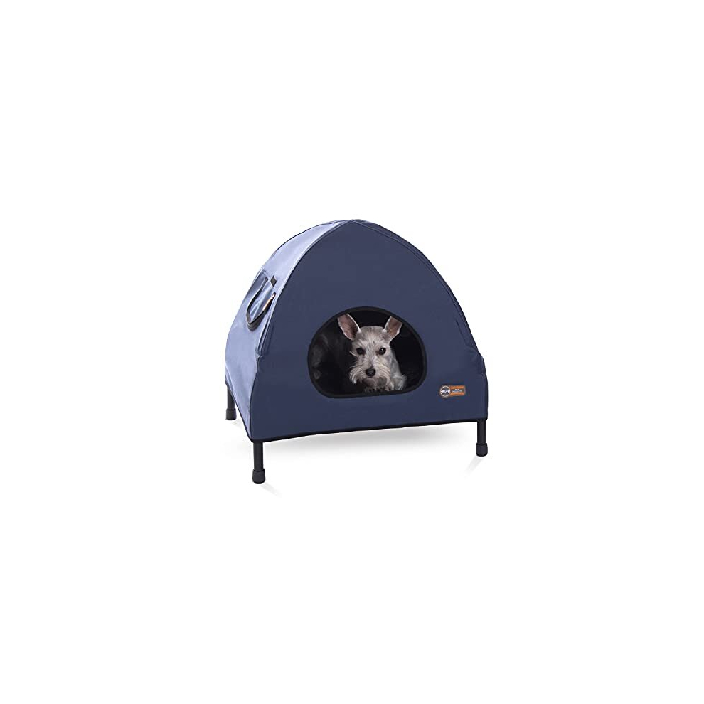 K&H Original Pet Elevated Bed for Dogs and Cats, Blue, Small