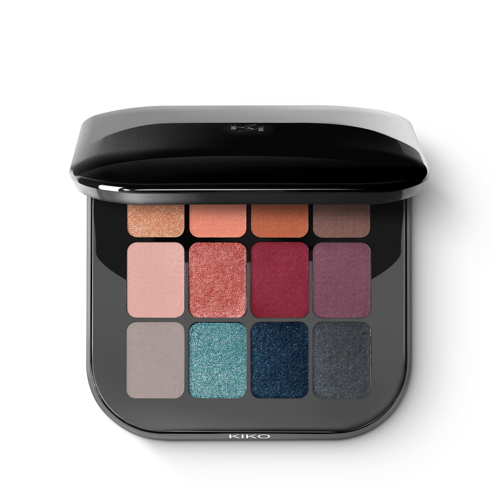 Kiko Milano Cult Colours Eyeshadow Palette 01 | Eyeshadow Palette With 12 Sophisticated And Blendable Shades