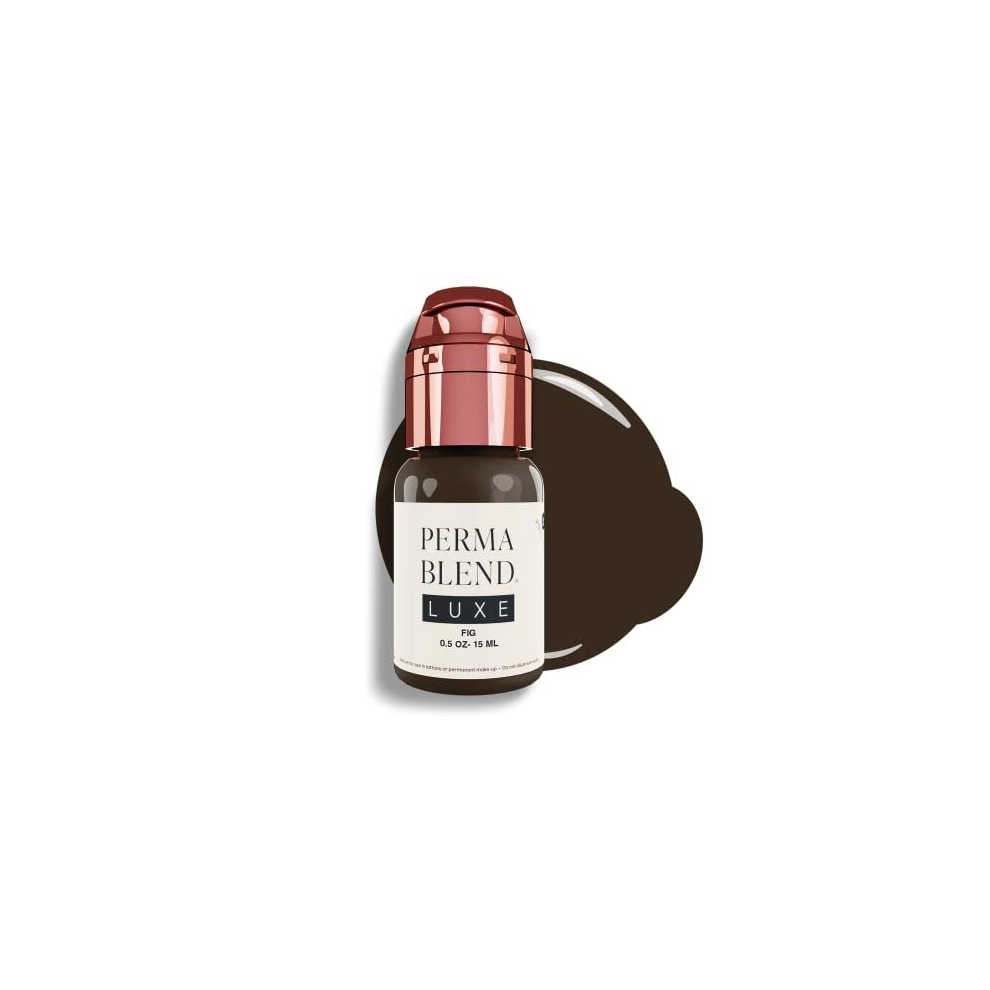 Perma Blend Luxe Brow Pigment For Permanent Makeup Supplies Professional Eyebrow Tattoo Ink Pmu, Fig 15Ml