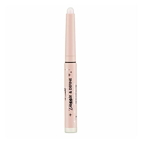 Dazzle & Define Metallic Crayons, Shade Metallic Brights | x3 Eyeshadow Pens in Orchid, Teal, White 2
