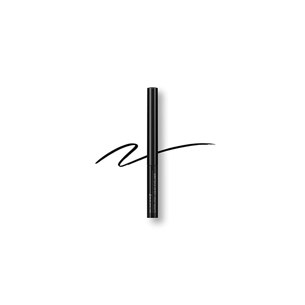 WUNDERBROW Super-Stay Liquid Liner Waterproof Eyeliner Pencil, Black, Cruelty-Free