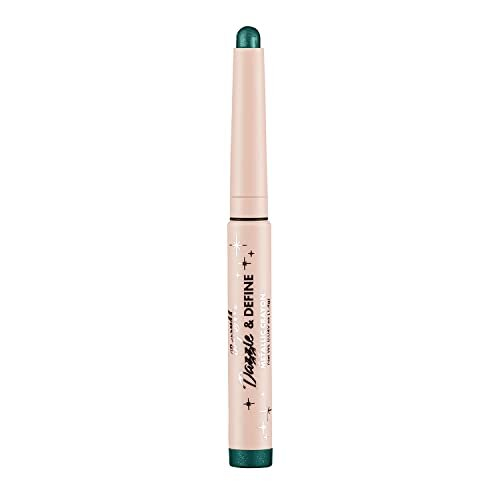 Dazzle & Define Metallic Crayons, Shade Metallic Brights | x3 Eyeshadow Pens in Orchid, Teal, White 1