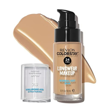 Revlon ColorStay Makeup met SoftFlex, Normaal/Droog Huid, Medium Beige 240, 1 Ounce (Pack van 2)