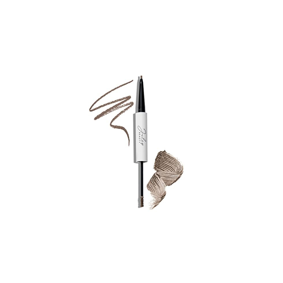 Julep Brow 101-2-In-1 Eyebrow Pencil And Tinted Brow Gel - Taupe - Waterproof - Thickening Silk Fibers - All Day Hold - Fill Define And Shape Brows