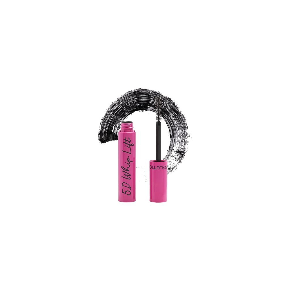Makeup Revolution Black 5D Whip Lift Mascara, Maximum Lift, Length & Volume, Long-Lasting, Smudge Resistant, 12Ml