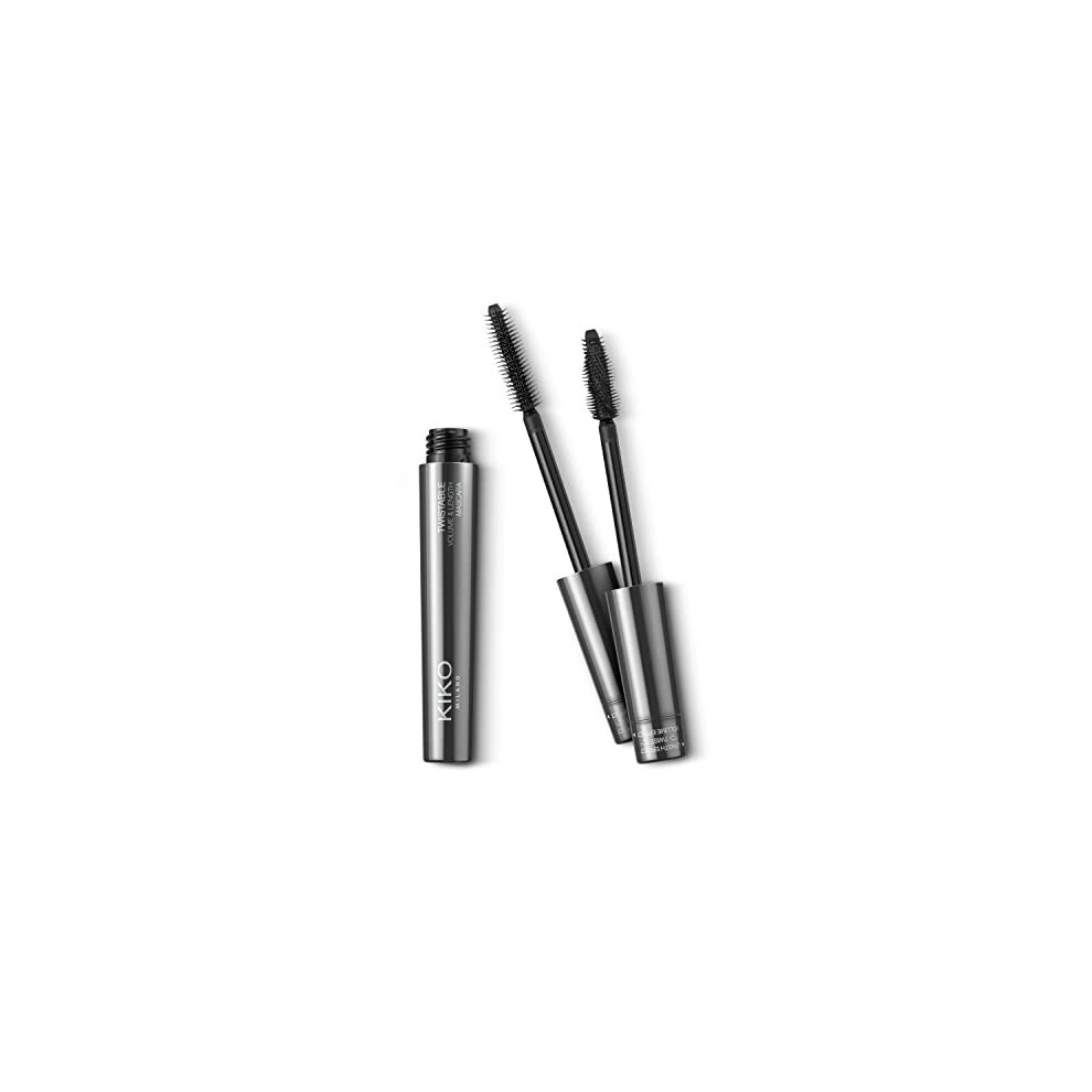 KIKO Milano Twistable Volume & Lenght Mascara | 2-In-1 Mascara With An Innovative Twisting System: Volume- And Length-Enhancing Effect, Black - Image 3