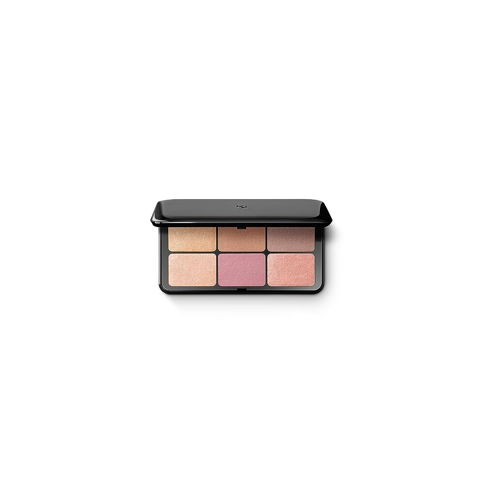 Kiko Milano Irresistible Total Look Face Powder Palette 01 | Face Powder Palette With 2 Bronzers, 2 Blushers And 2 Highlighters