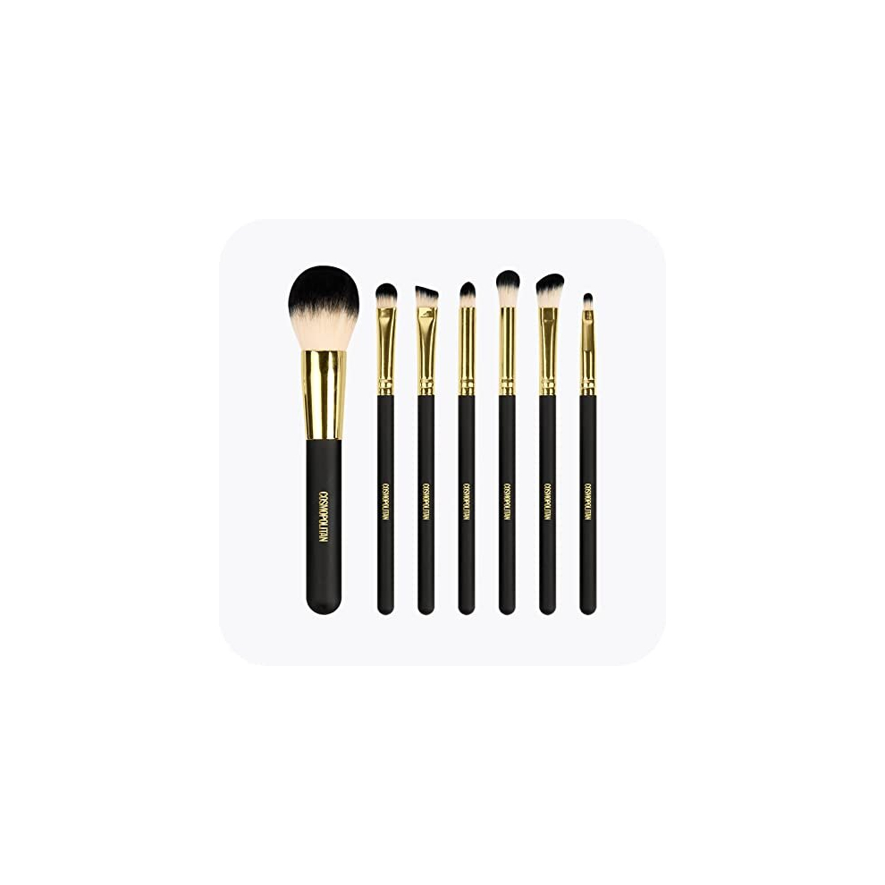 Makeup Brushes, Make Up Brush Set of 7, Eyeshadow Brushes, Bronzer Brush, Contour Brush, Blusher Brush, Powder Brush, Blending Brush, Travel or Gift