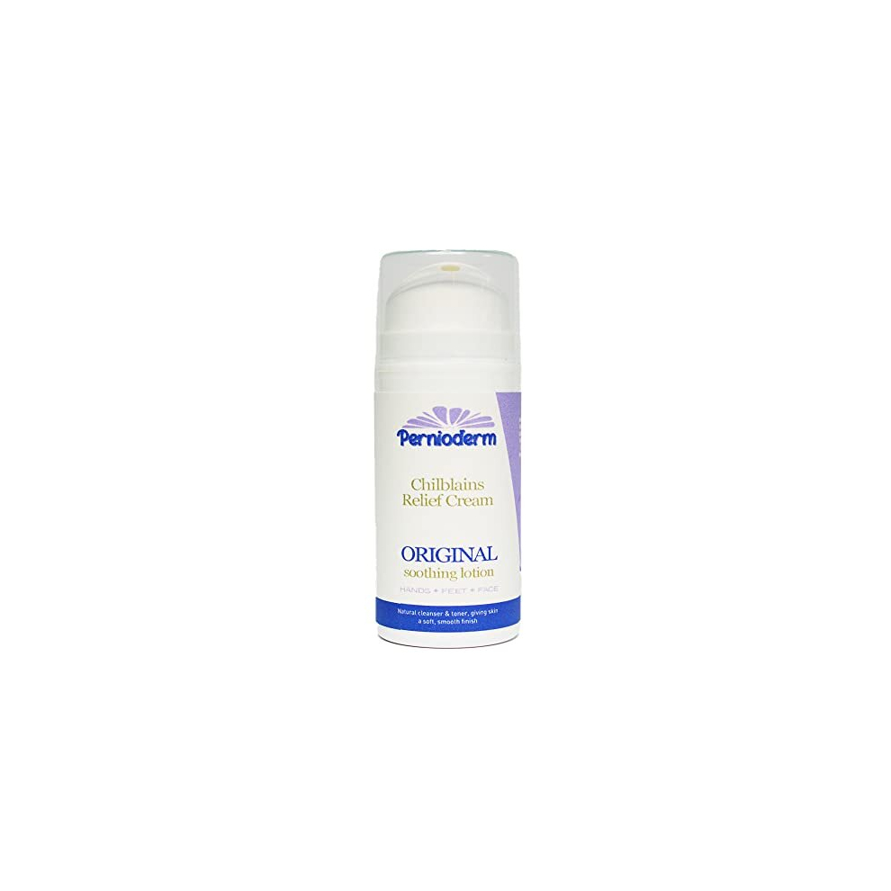 Pernioderm Original Chilblains Relief Cream 100ml | Witch Hazel & Calamine Soothing Cream for Chilblains on hand, Chilblains on feet, Chilblains on