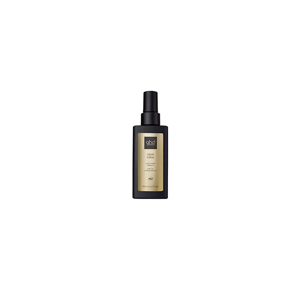 Ghd Sleek Talker - Wet To Sleek Styling Oil, Smoothing And Softening Hair Oil With Heat Protection, Formulated With Nourishing Argan Oil, Non-Greasy And