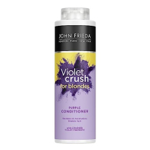 John Frieda Violet Crush for Blondes Toning Conditioner 500 ml – Purple Toner to Eliminate Brassiness