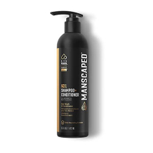 MANSCAPED 2 In 1 Shampoo & Conditioner, UltraPremium Formula Infused with Sea Kelp, Coconut Water, Aloe for Nourishing and Hydrating Hair (16 oz