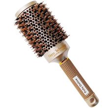 Spazzola Rotonda per Asciugatura con Setole in Cinghiale Antistatiche (Oro, 45mm)