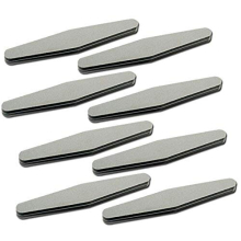 Professional Nail Files 10 Pack Double Sided 100 180 Grit Nail Buffering Files for Home and Salon Use Nail Styling Tools (5# 10pcs)