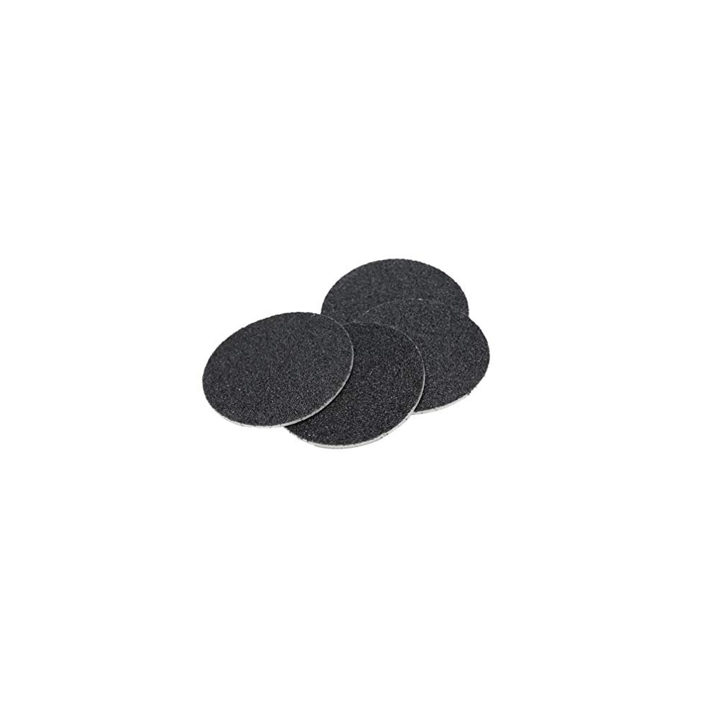 Healifty 60Pcs Replacement Sandpaper Discs Pedicure Foot Sanding Pads For Electric Callus Remover Foot File (100 Grit)
