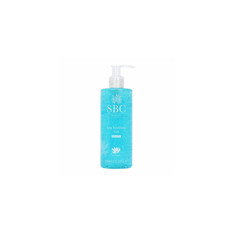 Sbc Skincare Leg Soothing Gel 300Ml, Refreshing Cooling Gel With Arnica For Puffy Ankles, Feet And Tired Legs