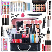 Fantasyday All-In-One Holiday Make Up Gift Set | Kit di trucco per donne Kit completo Bundle Essential Starter Include la palette di ombretto rossett