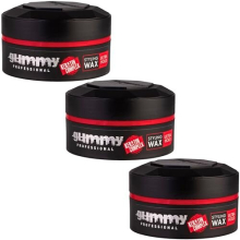 Gummy Ultra Hold Haarstyling-Wachs 150 ml - Keratin-Komplex, 3er Pack