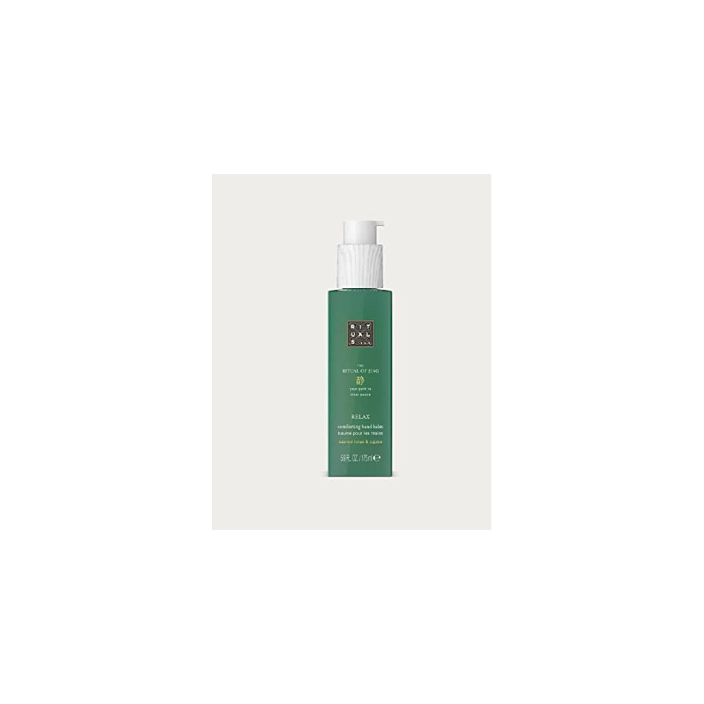 The Rituals of Jing Relax sacred lotus jujube comforting Hand balm pump 175m