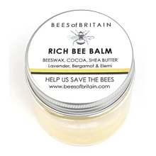 100% Natural Bee Balm - Shea, Cocoa Butter & Beeswax. Repairs, Soothes, Hydrates Sensitive Skin. We Donate 5% of our Profit to Save Bees +