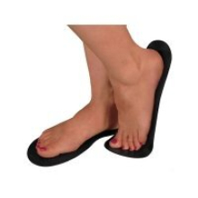 BLACK STICKY FEET 25 PAIRS For Spray Tanning & Beauty Treatments