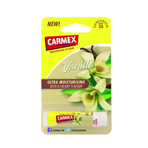 Carmex Vanilla, Lime & Pomegranate Stick 3-Pieces Mixed Pack 1