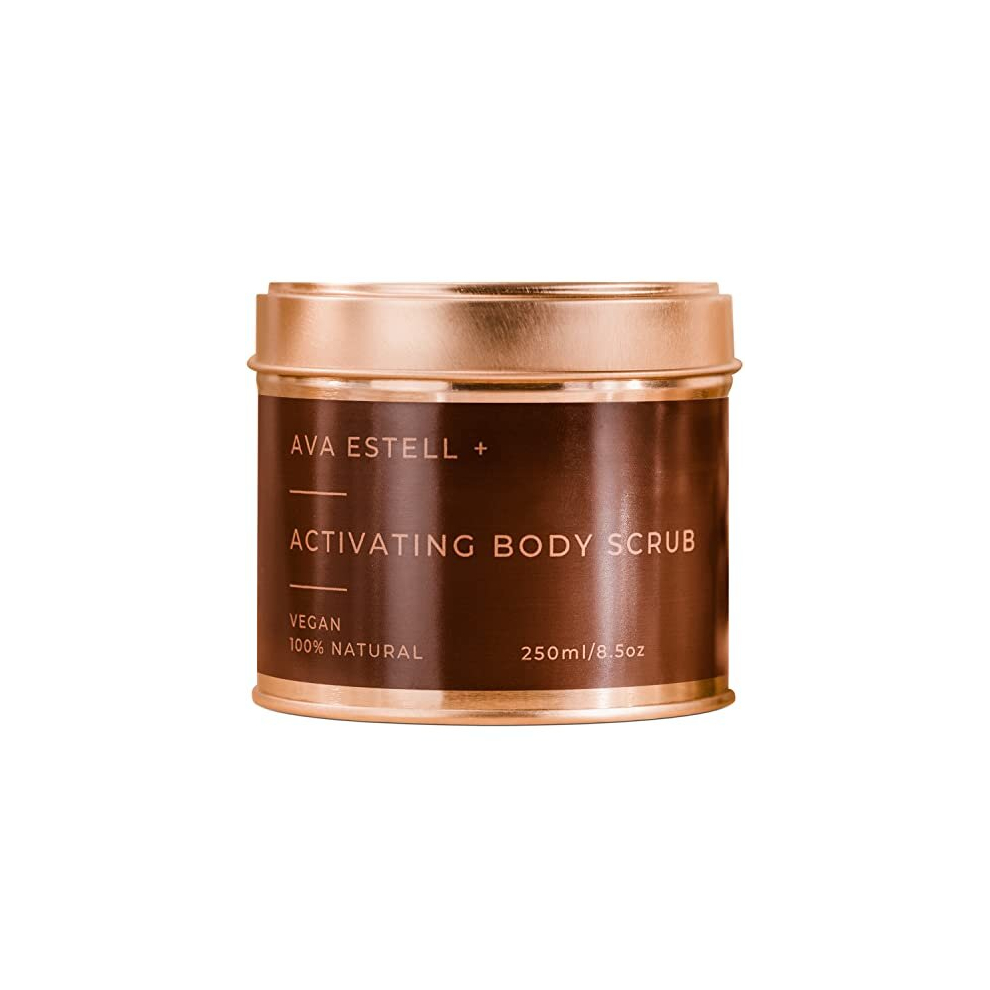 Activating Natural Exfoliating Body Scrub – Great for Refreshed, Clean & Healthy Skin - Natural Body Scrubs for Women Exfoliation to Lighten Dark
