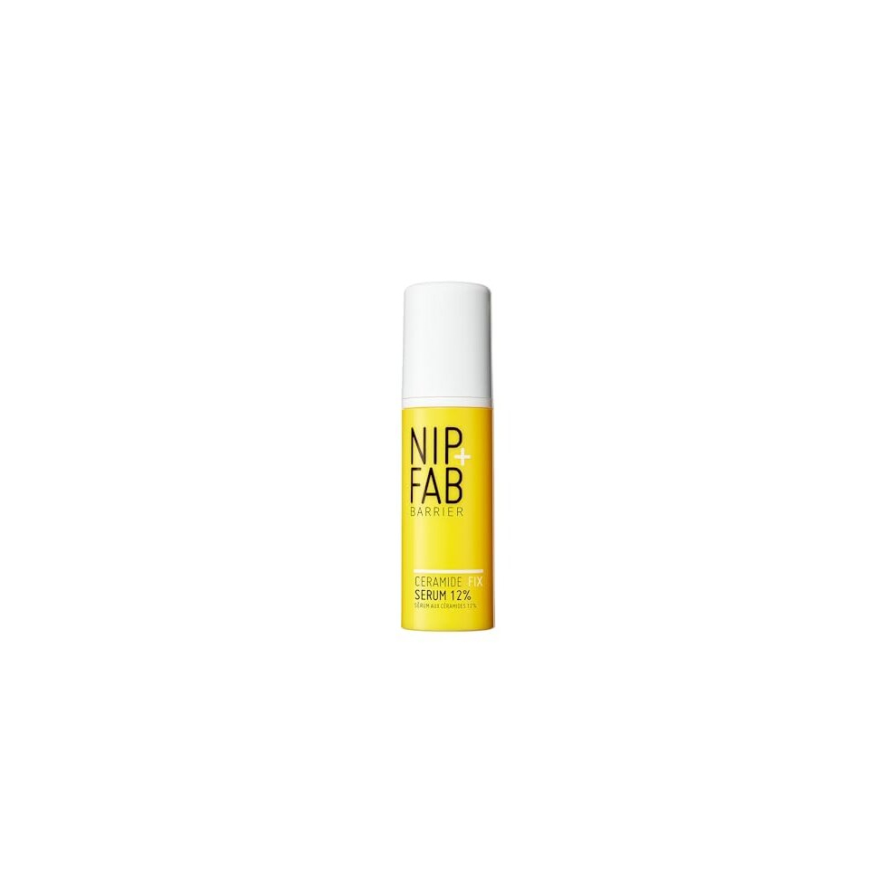 Nip+Fab Ceramide Fix Serum 12% 50 Ml, Replenishing Ceramide-Enriched Complex, Skin Barrier Strengthener, Rebalance And Soften The Skin, With Niacinamide,