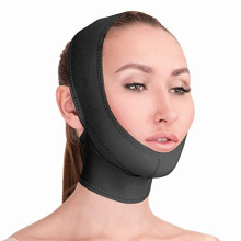Post Surgical Chin and Neck Lifting Support and Compression Mask, Band, Strap for Women and Men - Double Chin Slimmer, Jowl Tightening Anti-Aging