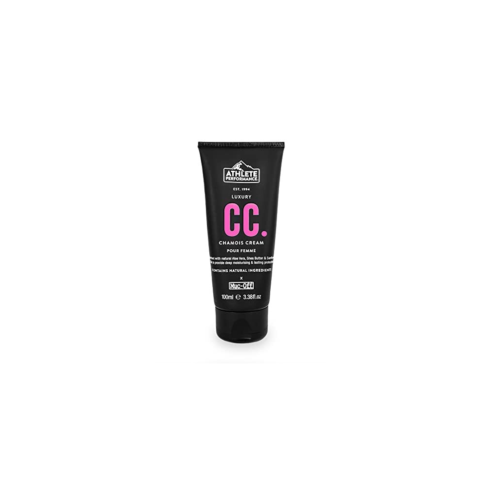 Muc Off Cream Muc-Off 364Us Athlete Performance Luxury Womens Chamois 100 Millilitres - Antibacterial, Anti-Chafing Moisturiser - Formulated For Athletes