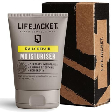 Daily Repair Moisturiser for Men (100ml) Overnight Hydration Face Cream, Anti-Ageing, Anti Wrinkle, Light, Non-greasy, Cruelty free, Clinically
