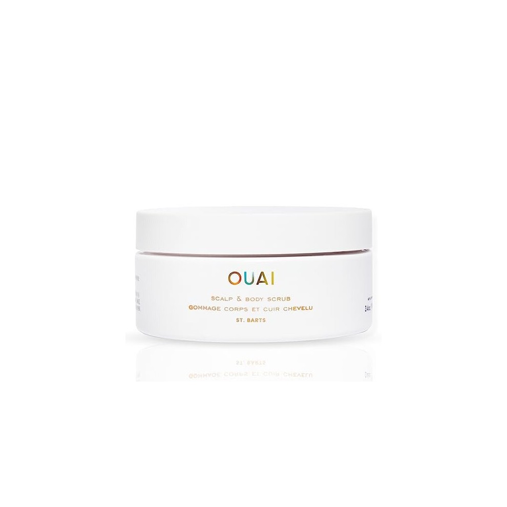 Ouai Scalp Scrub & Body Scrub - St Barts - Coconut Oil & Sugar Scrub - Cleansing Exfoliating Scrub For Hair & Body