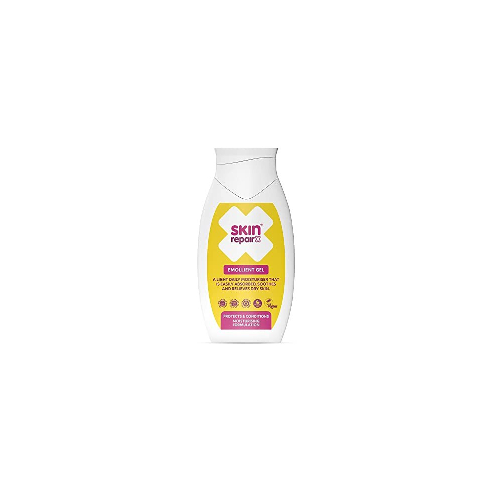 Emollient Gel 500Ml For Dry Skin, Eczema, Psoriasis, Dermatitis, Rosacea, Acne, Vegan, Fragrance Free, Suitable From Birth Skinrepairx
