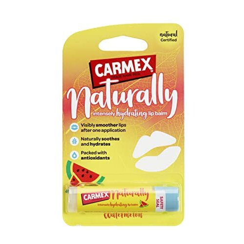 Carmex Watermelon, Berry & Pear Naturally Stick 3-Pieces Mixed Pack 1
