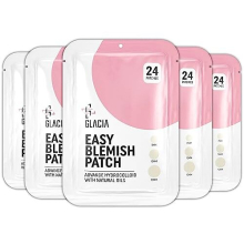 Pimple Patches by Glacia – 120 Pack of Hydrocolloid Patches, Spot Patches for All Skin Types – Spot Stickers Acne Patch Made With Natural Oils,