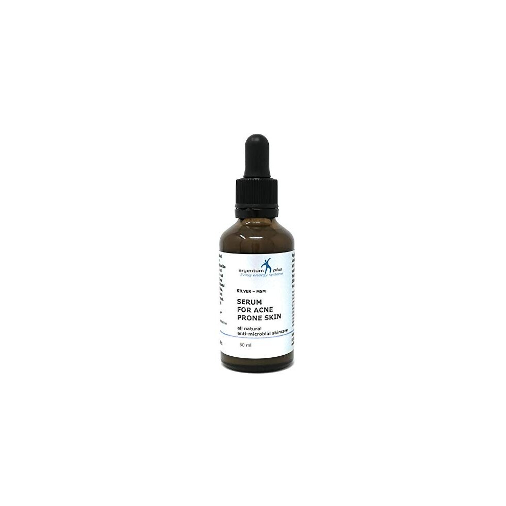 Argentum Plus Silver-Msm Serum For Acne Prone Skin 50 Ml Dropper/Pipette