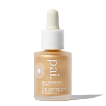 | THE IMPOSSIBLE GLOW, Glow Drops Serum with Hyaluronic Acid, Certified Organic, Vegan, Cruelty Free - Champagne (0.3 fl oz | 10ml)