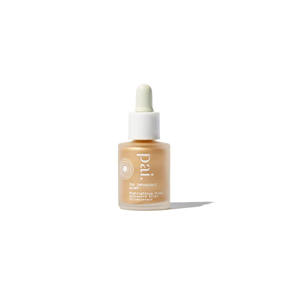 Pai Skincare | The Impossible Glow, Glow Drops Serum With Hyaluronic Acid, Certified Organic, Vegan, Cruelty Free - Champagne (0.3 Fl Oz | 10Ml)