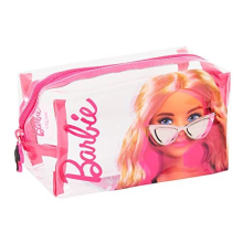 Clear Cosmetics Bag for Girls Womens Transparent Make Up Bag Travel Toiletry Bags Pencil Case