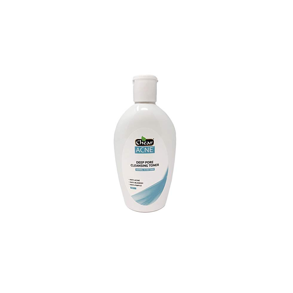 Deep Pore Cleansing Toner 225ml - Normal to Oily Skin - Prevents Acne Blemishes pimples